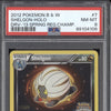 Shelgon 2012 Pokemon Black & White 7/20 Crosshatch Championship Staff PSA 8