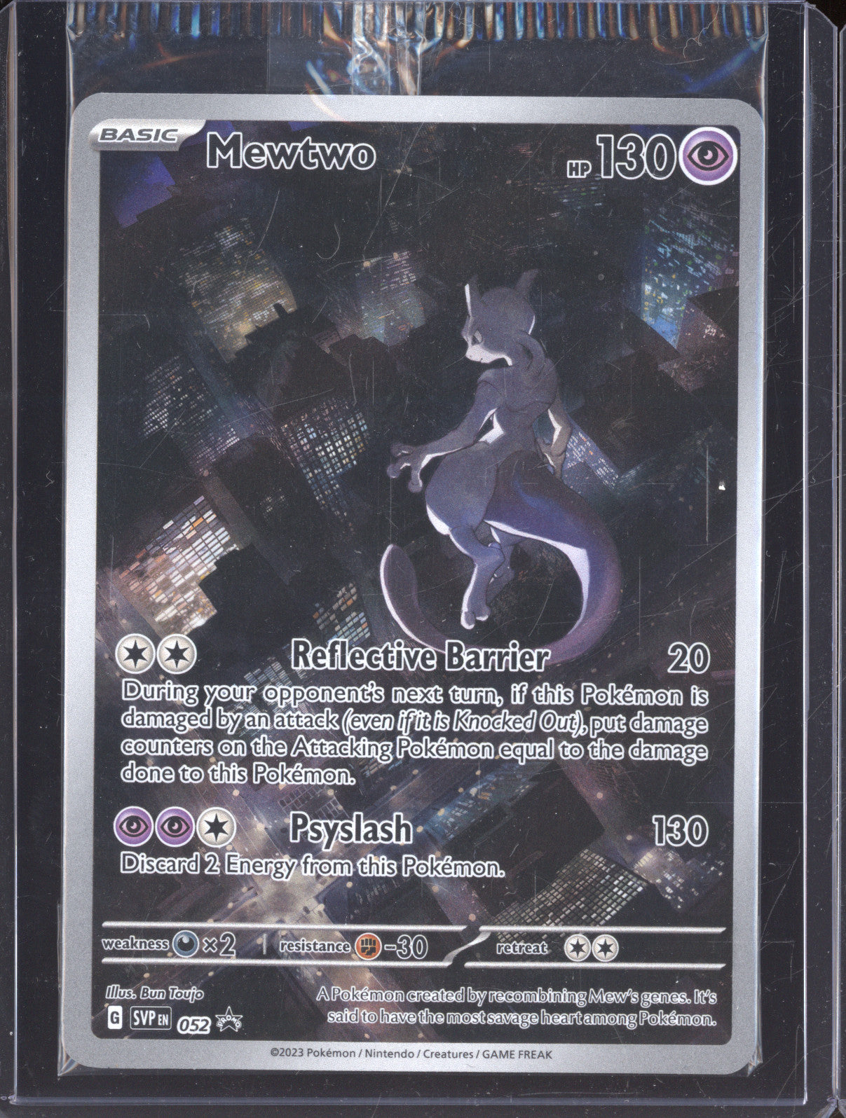 Mewtwo 2023 Pokemon 151 Scarlet & Violet Promo SVP 052 Scarlet & Violet Promo