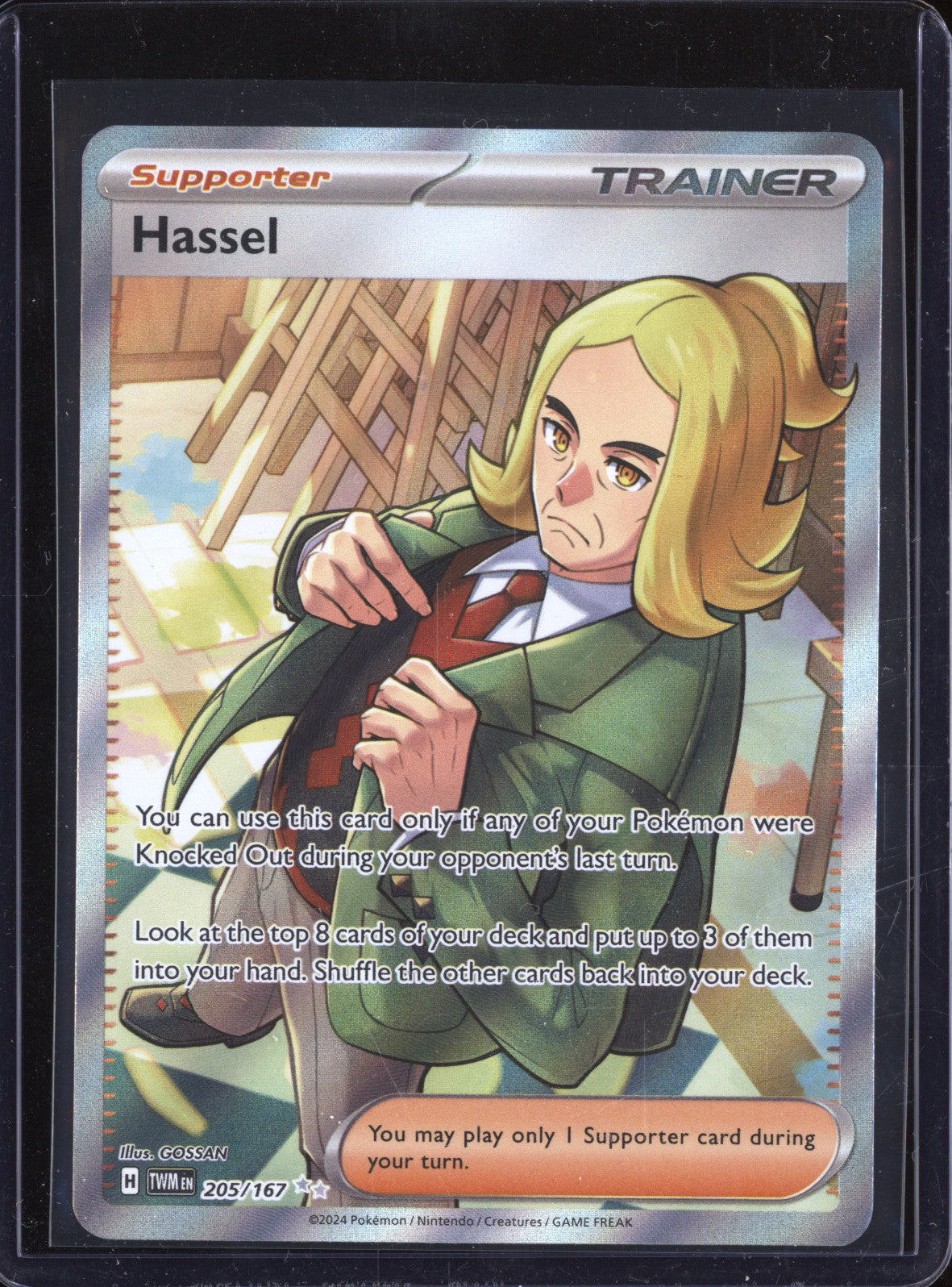 Hassel 2024 Pokemon Twilight Masquerade 205/167 Ultra Rare