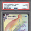 Lapras VMax 2020 Pokemon Sword & Shield 203/202 Secret Rare PSA 10