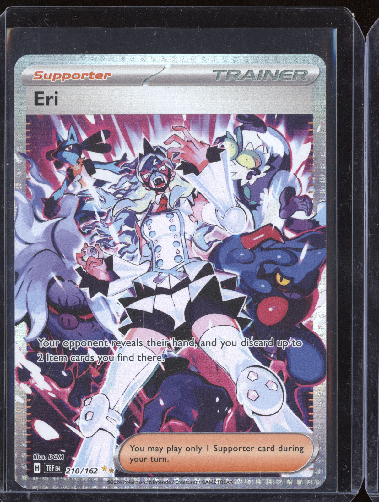 Eri 2024 Pokemon Temporal Forces 210/162 Special Illustration Rare