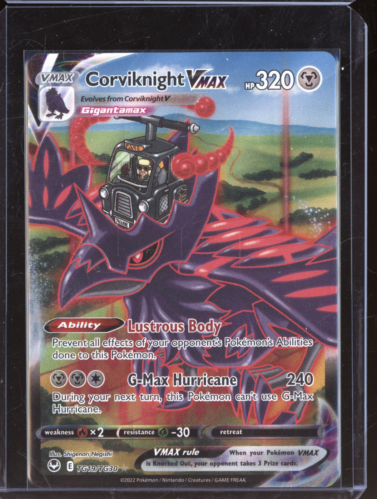 Corviknight VMAX 2022 Pokemon Silver Tempest TG19/TG30 Ultra Rare