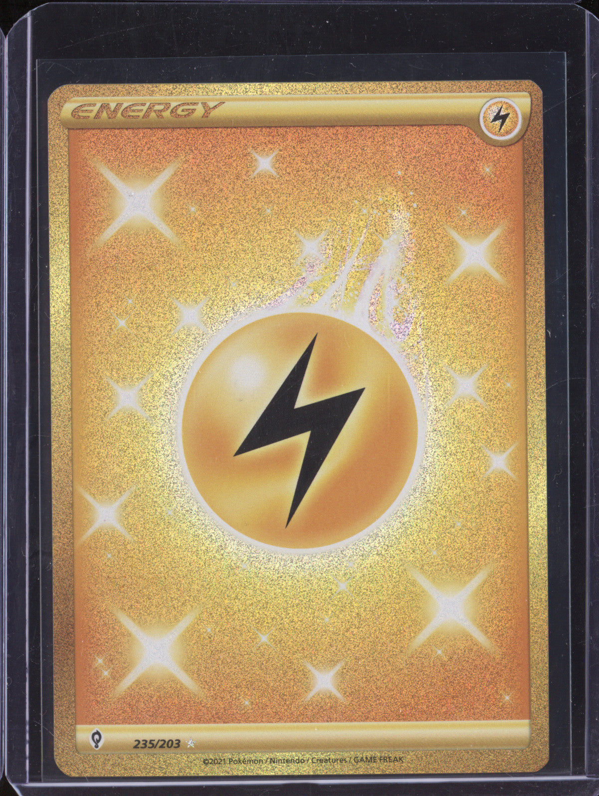 Electric Energy 2021 Pokemon Evolving Skies 235/203 Hyper Rare