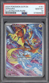 Zeraora 2024 Pokemon Stellar Crown 151/142 Illustration Rare PSA 10