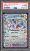 Lapras ex 2024 Pokemon Stellar Crown 32/142 Double Rare PSA 10