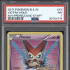 Victini 2011 Pokemon Black & White 43/101 Noble Victories Prerelease Staff PSA 7