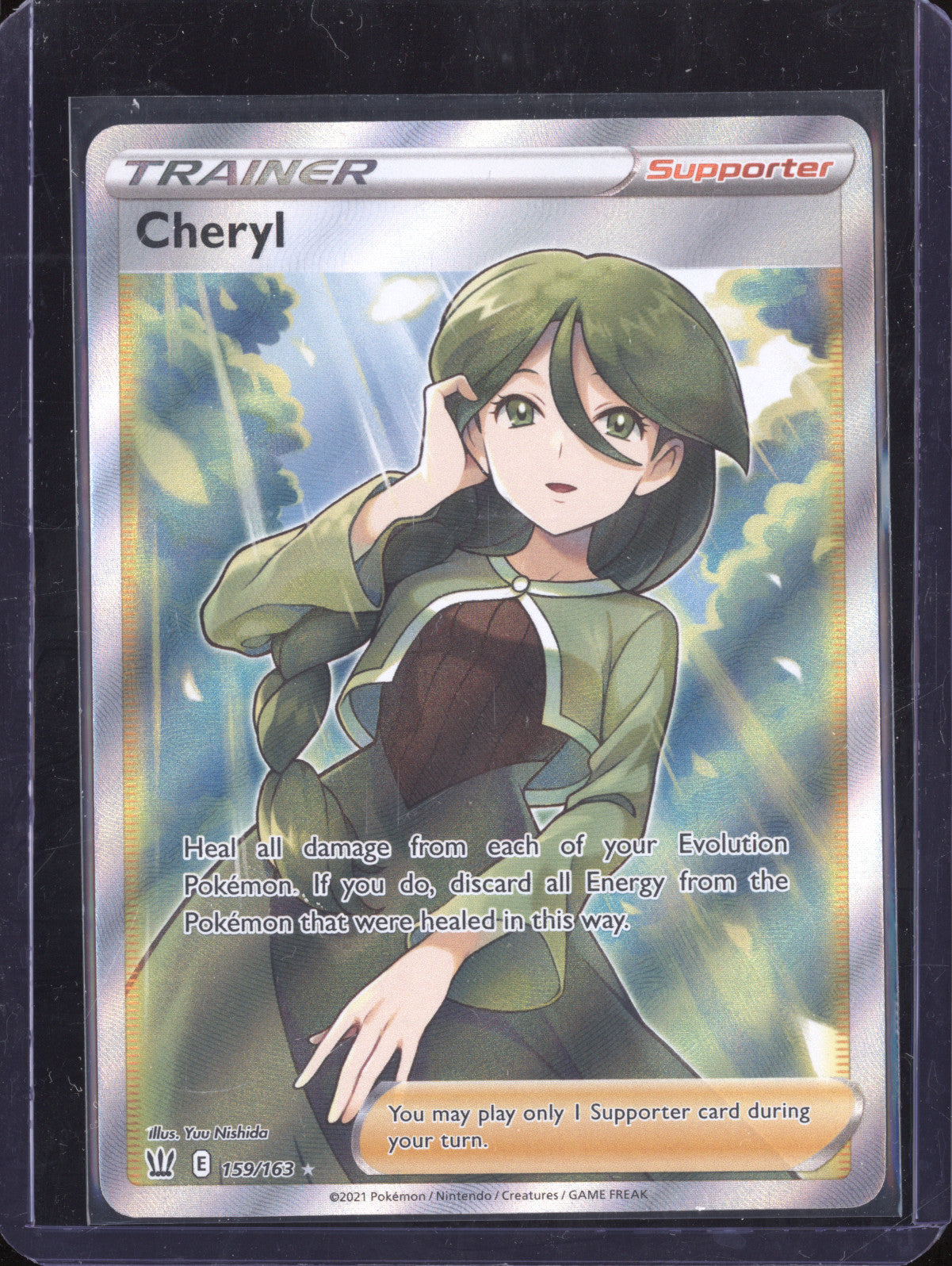 Cheryl 2021 Pokemon Battle Styles 159/163 Full Art