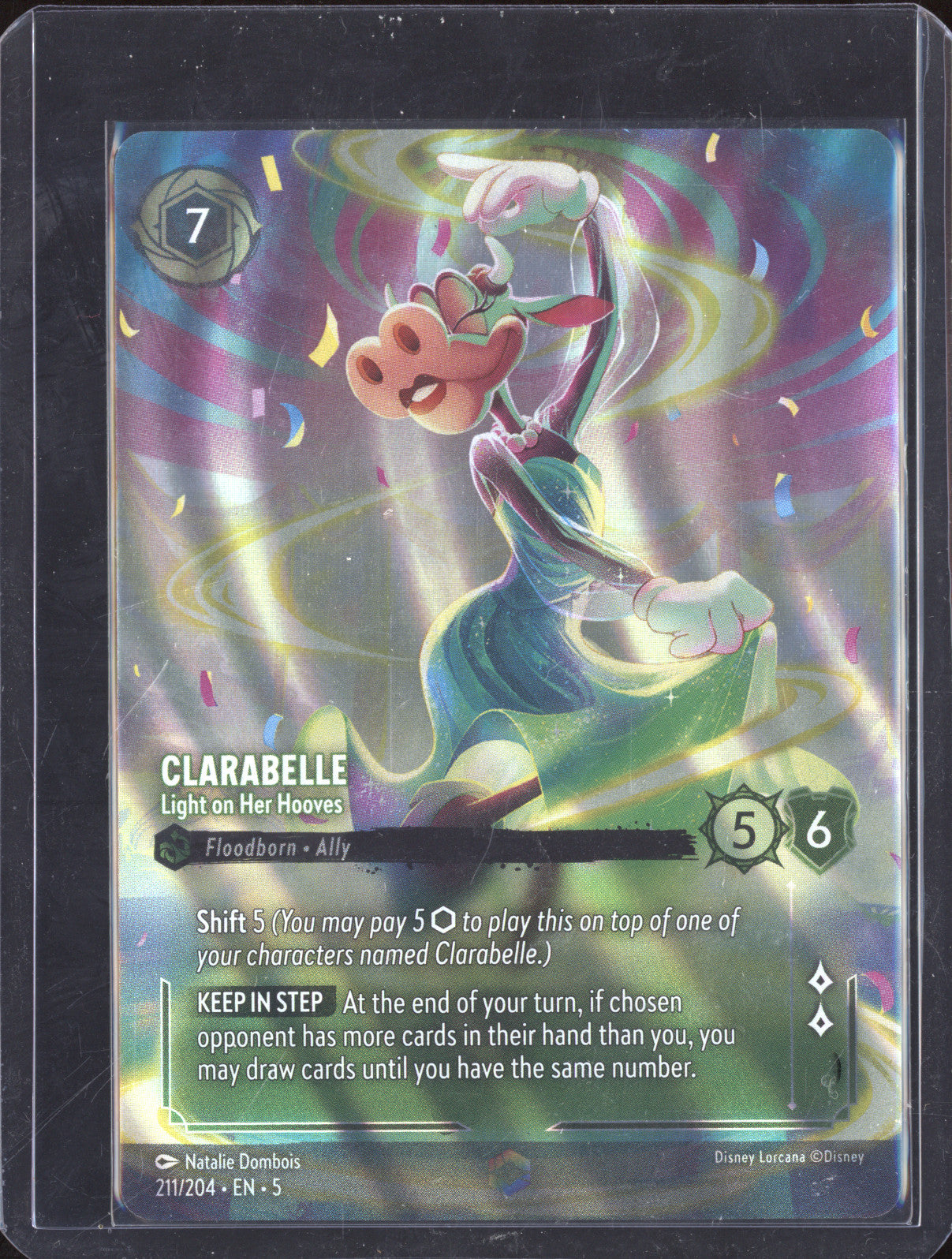 2024 Disney Lorcana Shimmering Skies 211 Clarabelle Enchanted