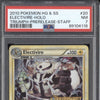 Electivire 2010 Pokemon HeartGold & SoulSilver 20/102 HS Prerelease Staff PSA 7