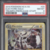 Electivire 2010 Pokemon HeartGold & SoulSilver 20/102 HS Prerelease Staff PSA 8