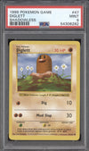 Diglett 1999 Pokemon Base Set 47/102 Shadowless PSA 9