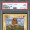 Diglett 1999 Pokemon Base Set 47/102 Shadowless PSA 9