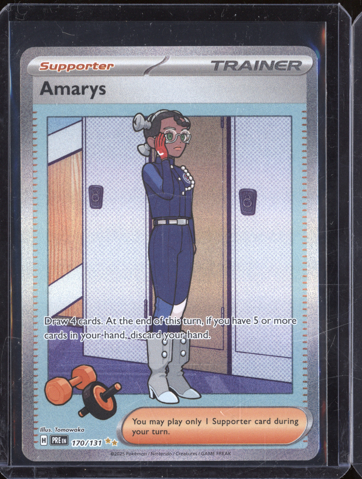Amarys 2025 Pokemon Prismatic Evolutions PRE 170/131 Special Illustration Rare