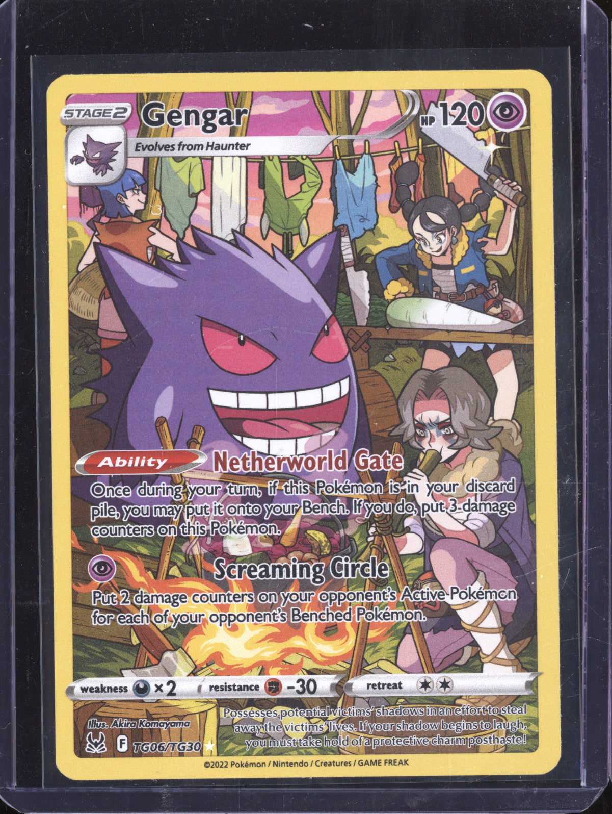 Gengar 2022 Pokemon Lost Origin TG06/TG30 Full Art