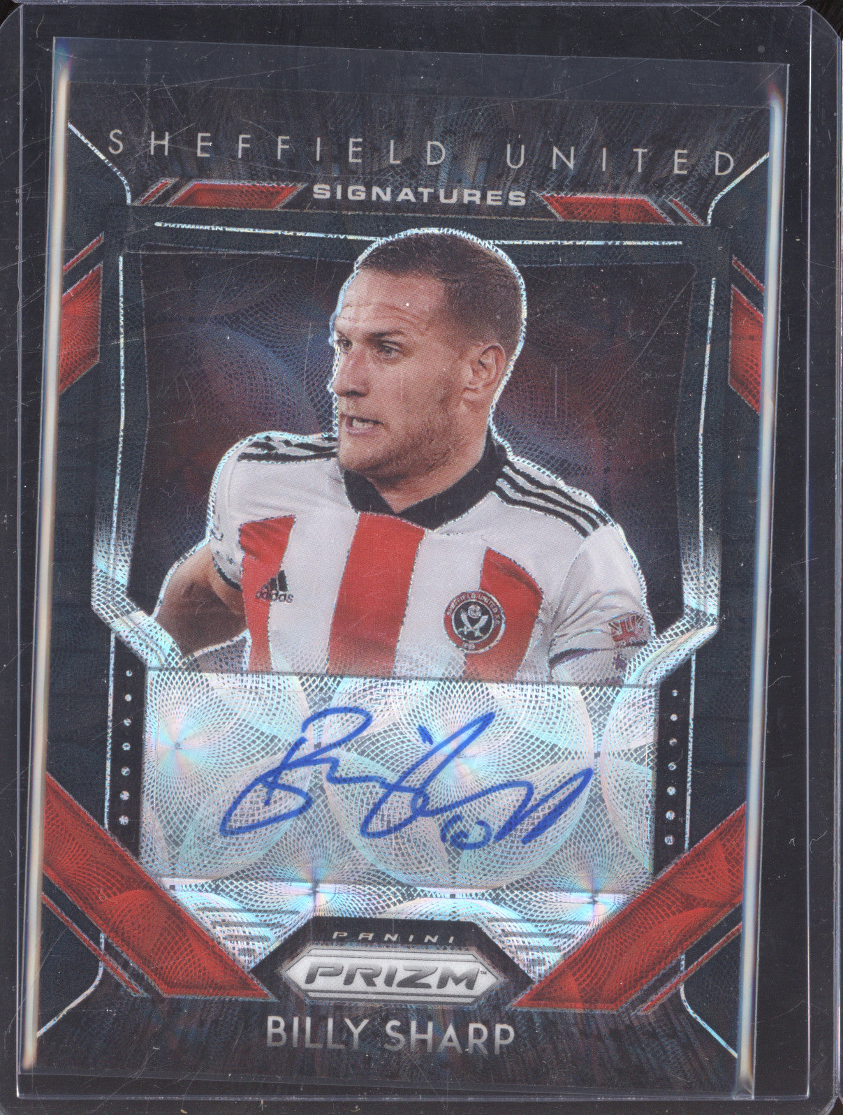 2020 Panini Prizm Signatures Billy Sharp Black Choice 1/1
