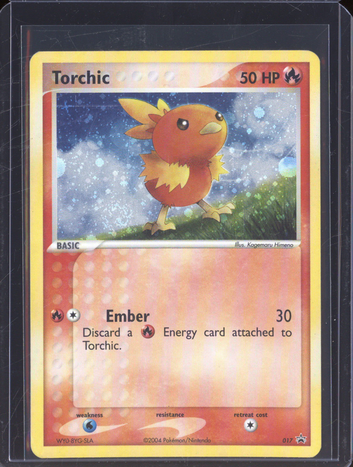 Torchic 2004 Pokemon Nintendo Promos 17 Black Star Promo Holo