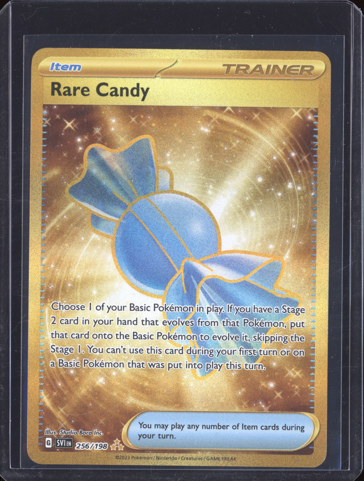 Rare Candy 2023 Pokemon Scarlet & Violet 256/198 Hyper Rare
