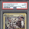 Electivire 2010 Pokemon HeartGold & SoulSilver 20/102 HS Prerelease Staff PSA 8