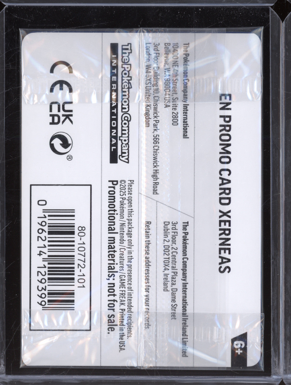 Xerneas 2025 Pokemon Mega Evolution MEG 064/132 Holo Stamped Promo