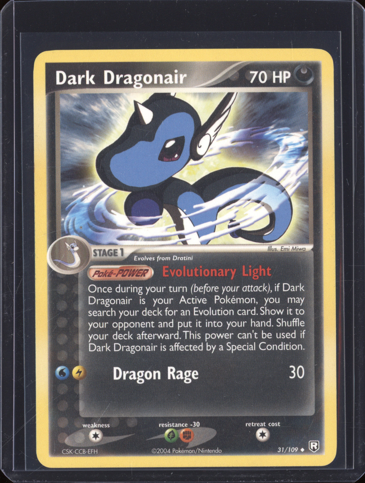 Dark Dragonair 2004 Pokemon Team Rocket Returns 31/109 Uncommon
