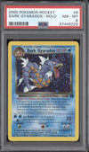 Dark Gyarados 2000 Pokemon Team Rocket 8/82 Holo PSA 8