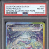 Terapagos ex 2024 Pokemon Stellar Crown 170/142 Special Illustration Rare PSA 8