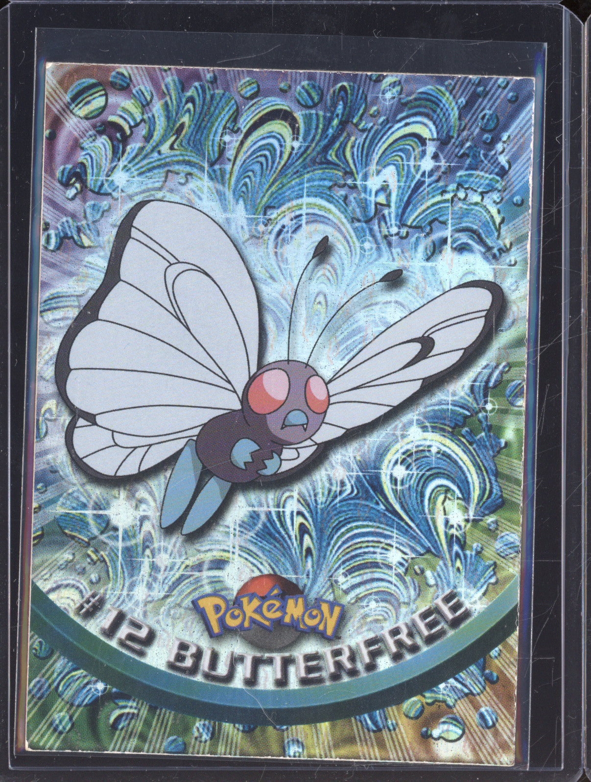 1999 Pokemon Topps Series 1 12 Butterfree Holo