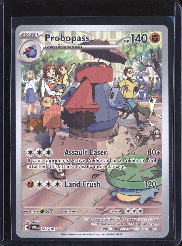 Probopass 2024 Pokemon Twilight Masquerade 182/167 Illustration Rare