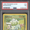 Bulbasaur 1999 Pokemon Base Set 44/102 PSA 7