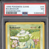 Bulbasaur 1999 Pokemon Base Set 44/102 Shadowless PSA 7