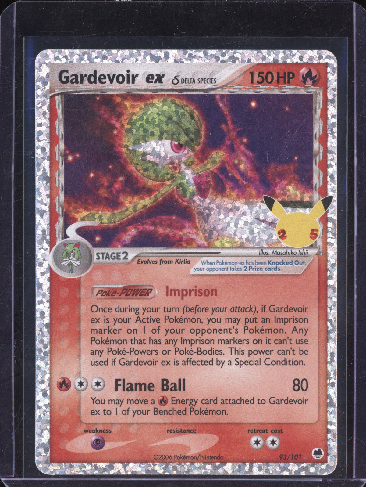 Gardevoir ex 2021 Pokemon Celebrations 93/101 Classic Collection