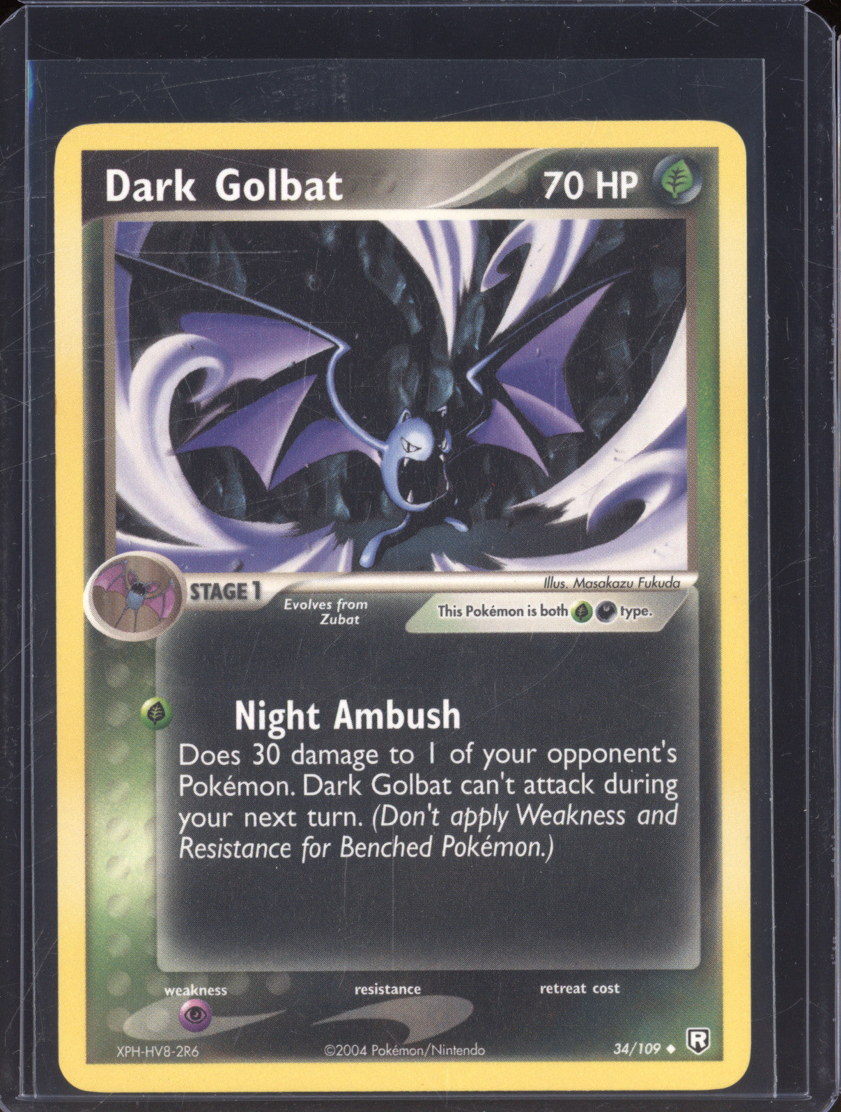 Dark Golbat 2004 Pokemon Team Rocket Returns 34/109 Uncommon