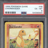 Charmander 1999 Pokemon Base Set 46/102 PSA 6