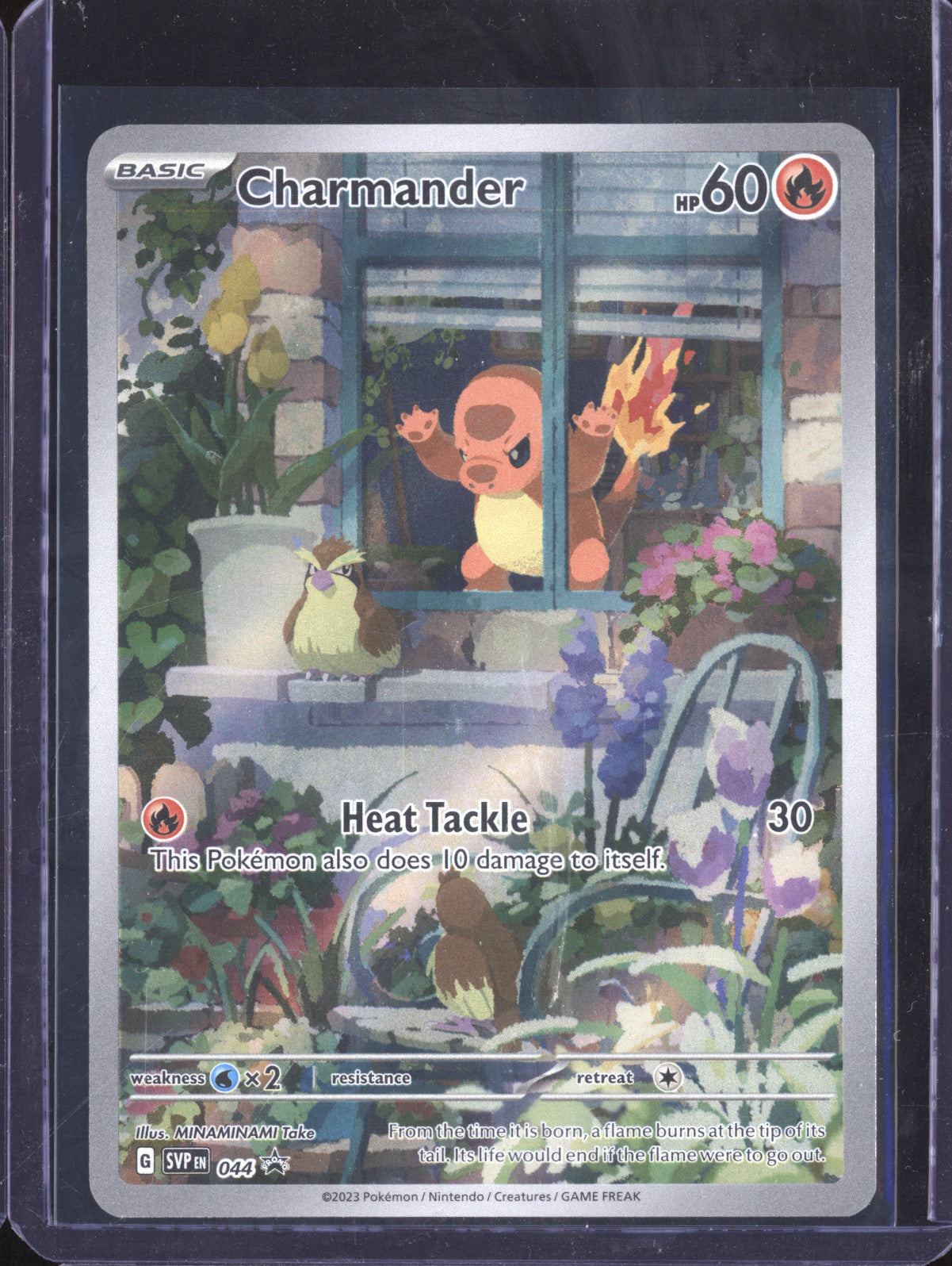 Charmander 2023 Pokemon Scarlet & Violet Promos 044 Black Star Promo