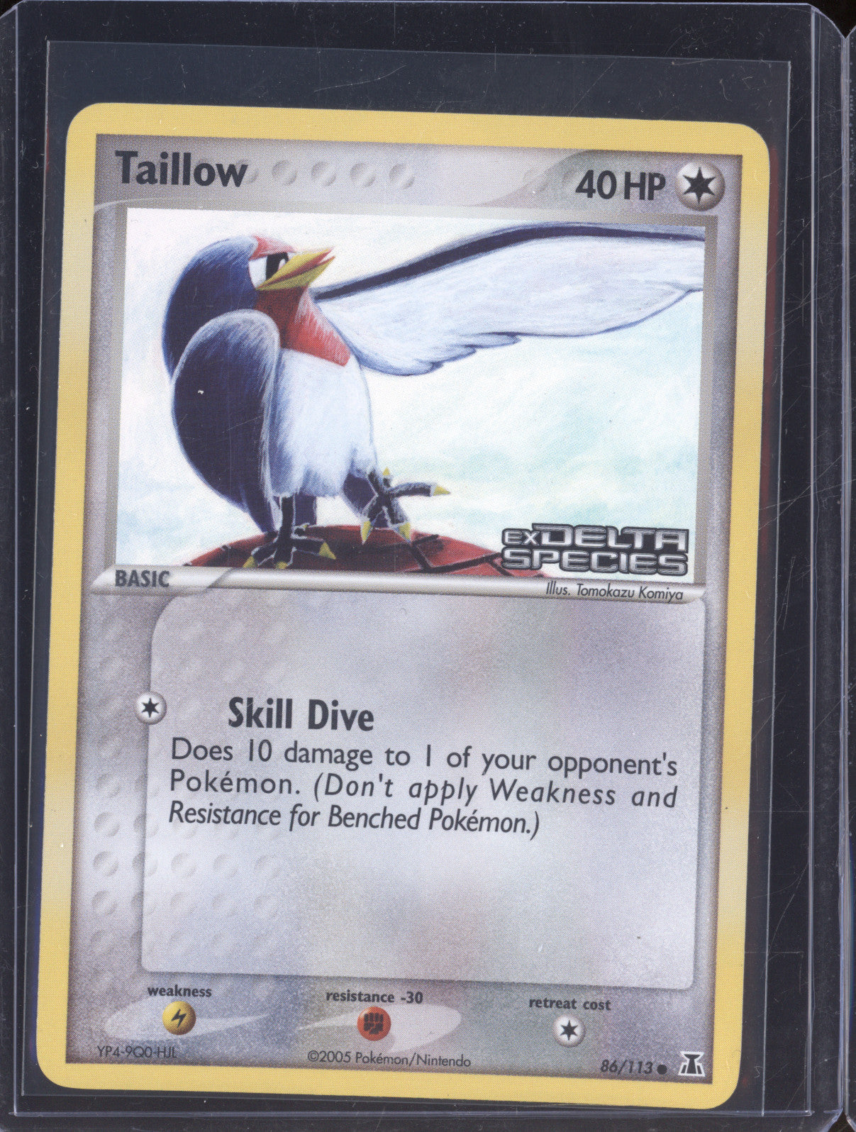 Taillow 2005 Pokemon EX Delta Species 86/113 Reverse Holo