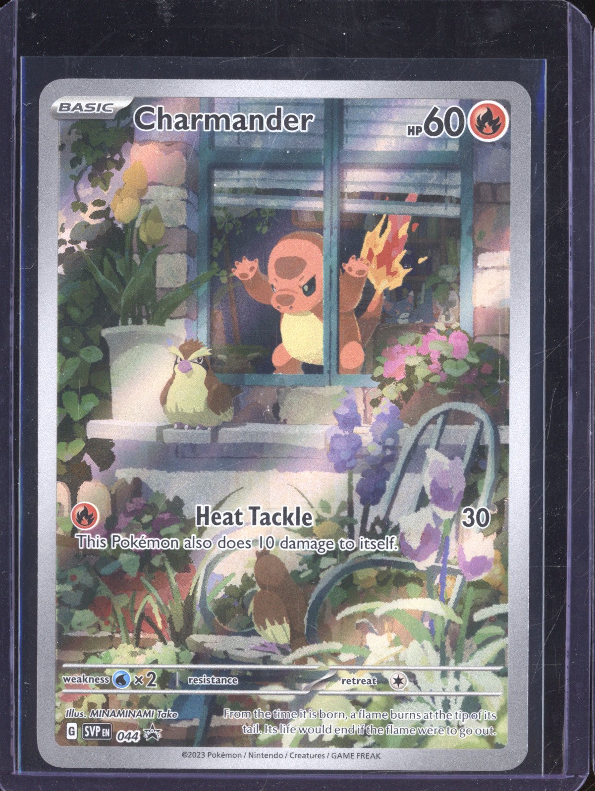 Charmander 2023 Pokemon Scarlet & Violet Promos 044 Black Star Promo