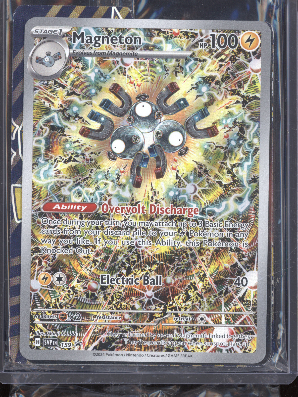 Magneton 2024 Pokemon Scarlet & Violet SVP159 ETB Promo