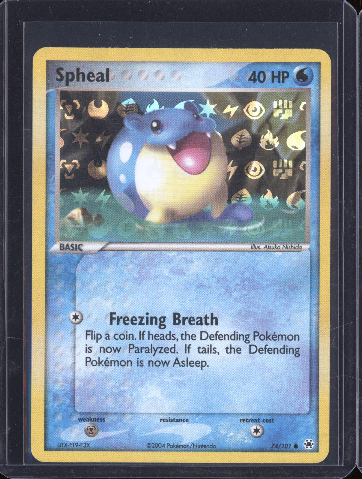 Spheal 2004 Pokemon EX Hidden Legends 74/101 Reverse Holo