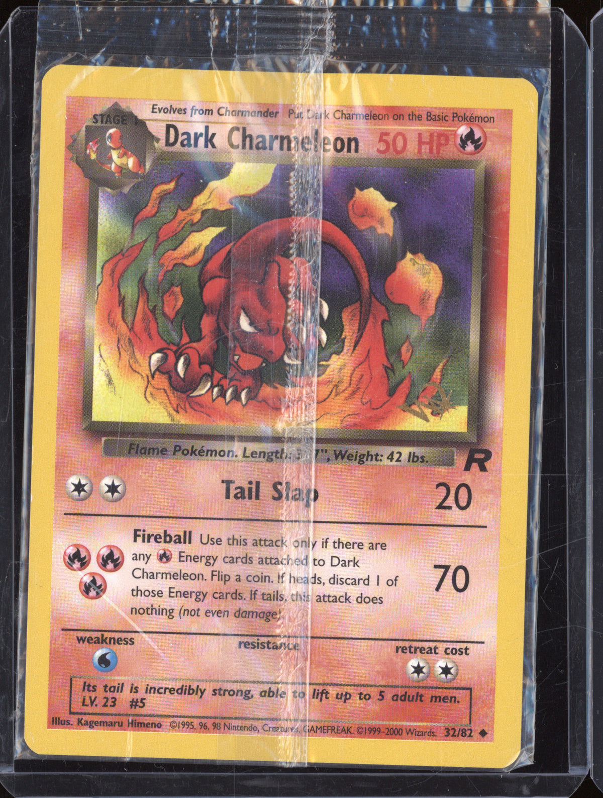 Dark Charmeleon Pokemon Wizards of the Coast Promo 32/82 W Stamp Promo