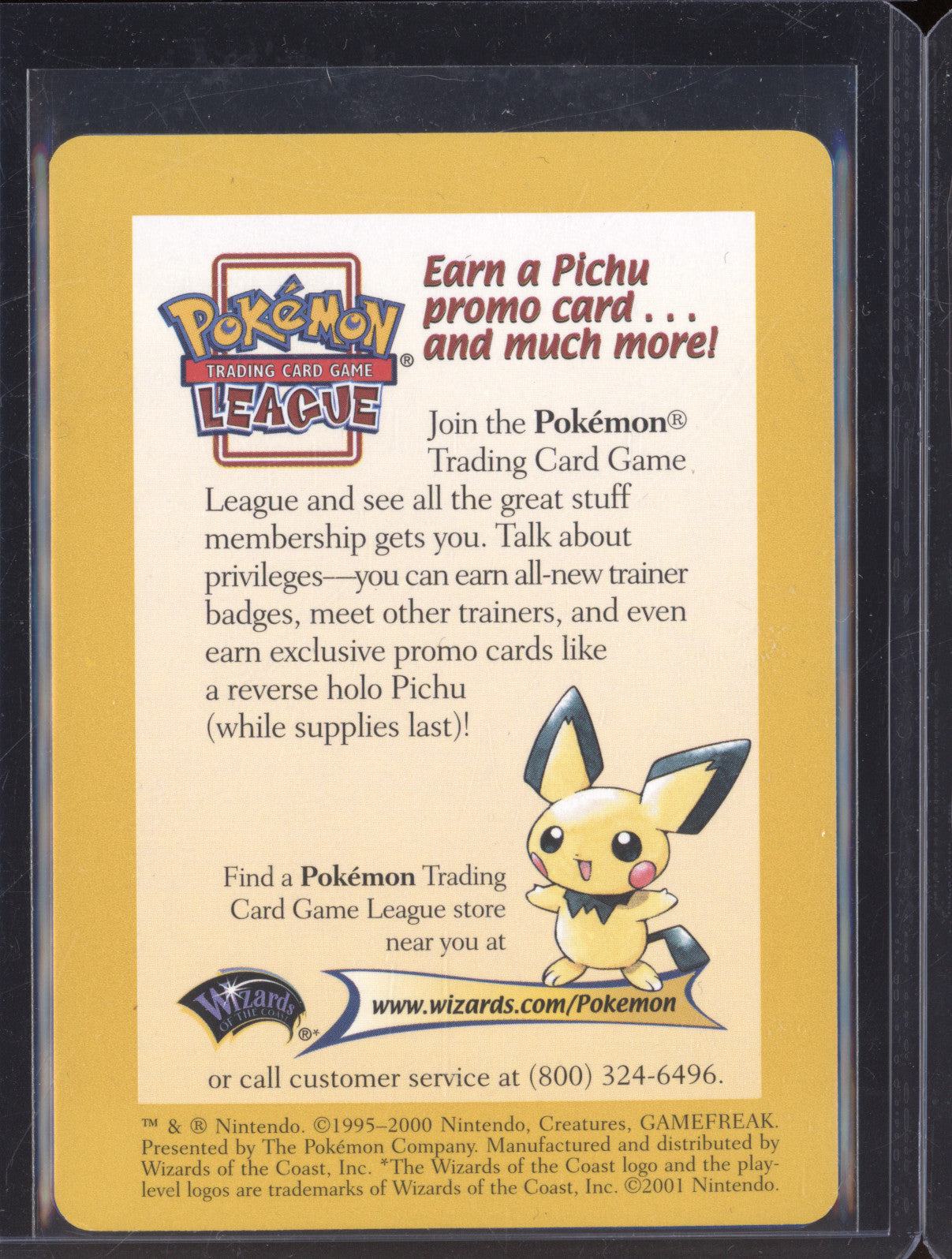 2001 Pokemon Wizards of the Coast Black Star Promos 34 Entei Reverse Holo