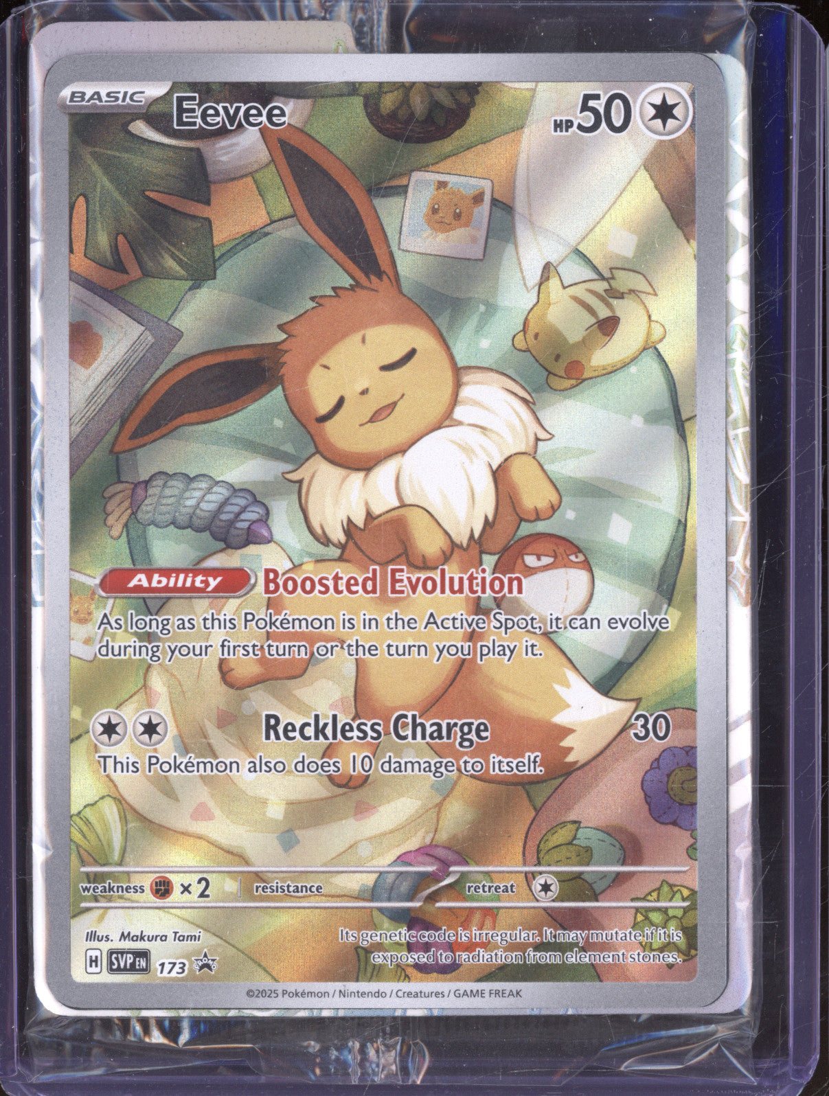 2025 Pokemon Scarlet & Violet Promo SVP 173 Eevee Prismatic Evolutions