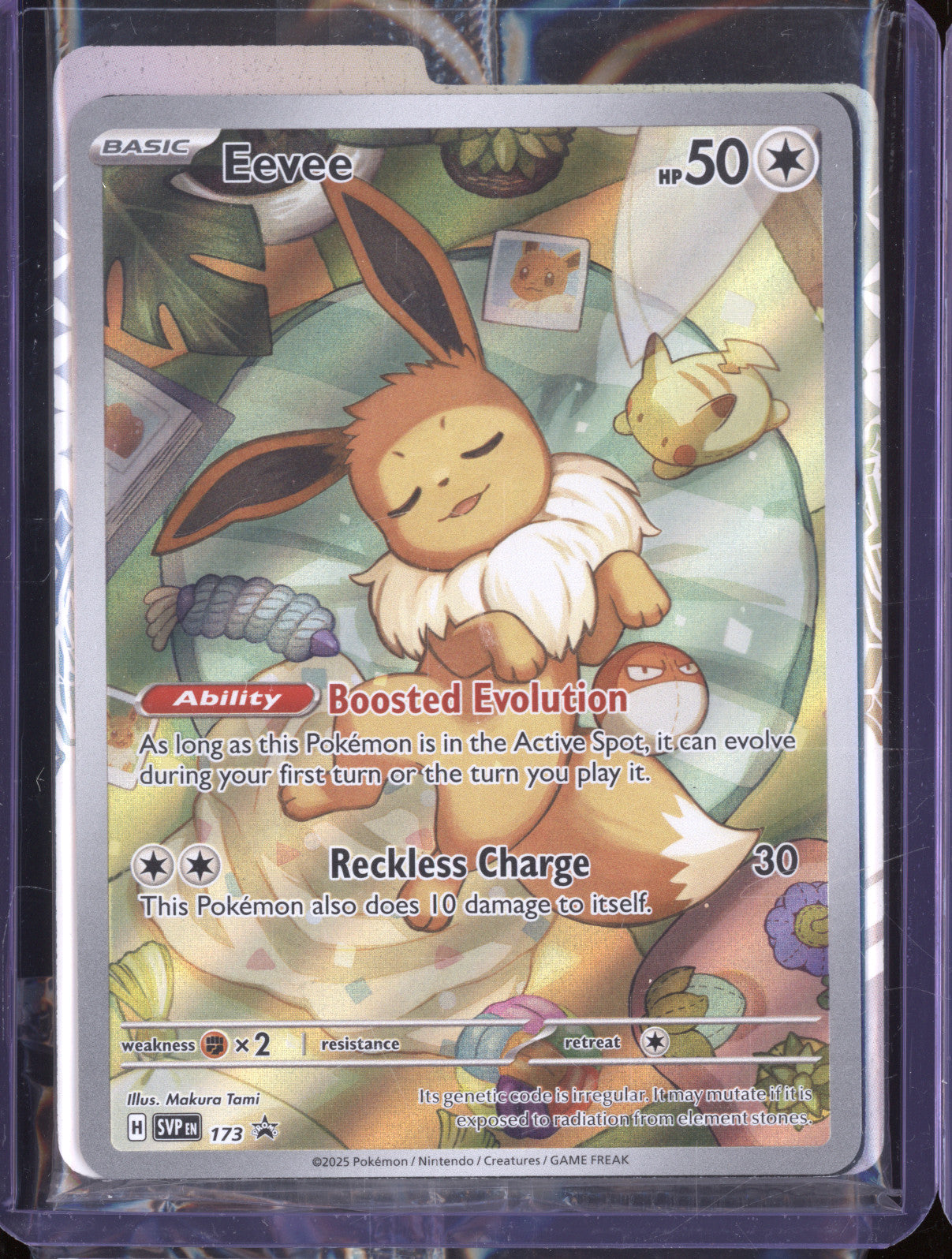 2025 Pokemon Scarlet & Violet Promo SVP 173 Eevee Prismatic Evolutions