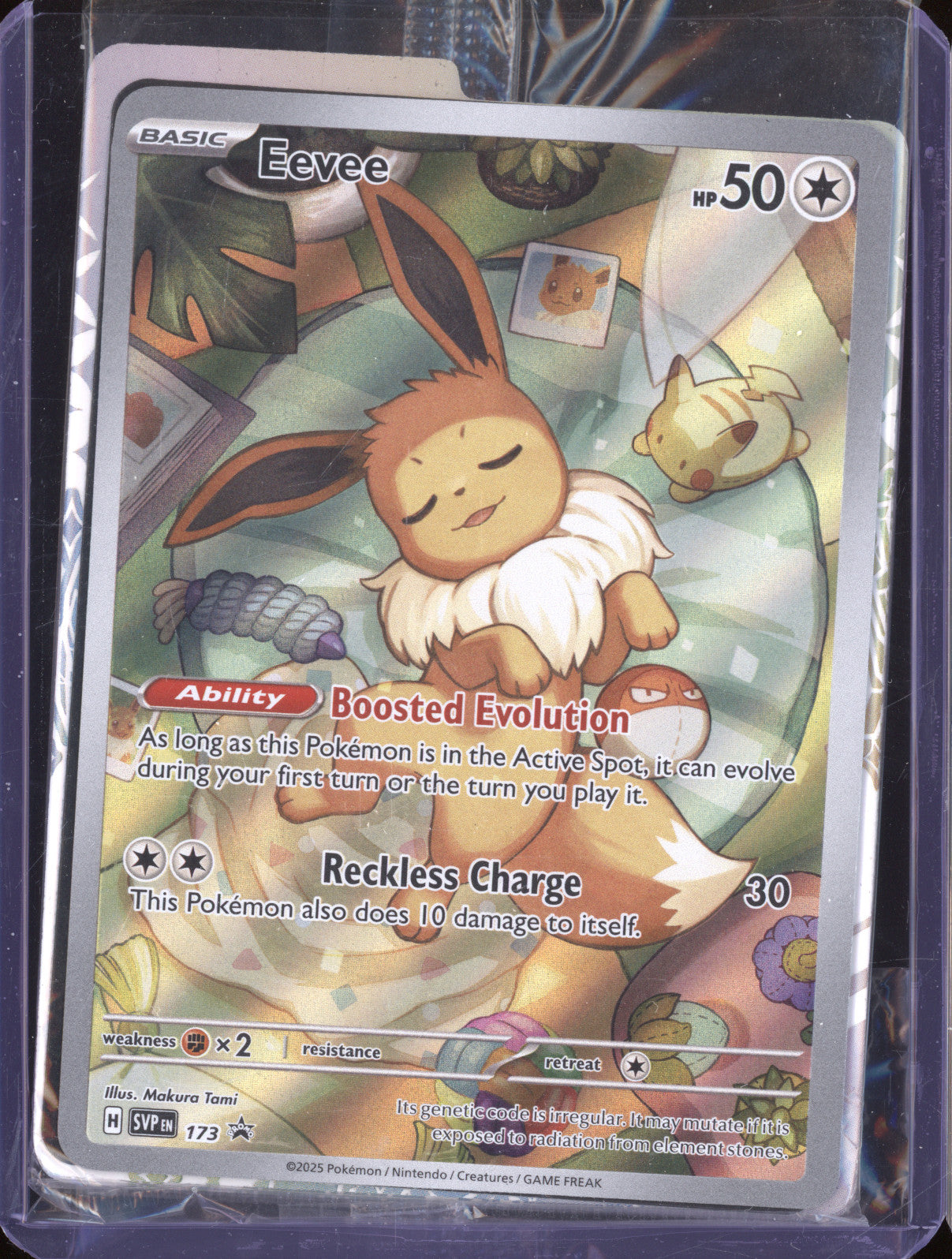 2025 Pokemon Scarlet & Violet Promo SVP 173 Eevee Prismatic Evolutions
