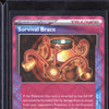 Survival Brace 2024 Pokemon Twilight Masquerade 164/167 Ace Spec Rare