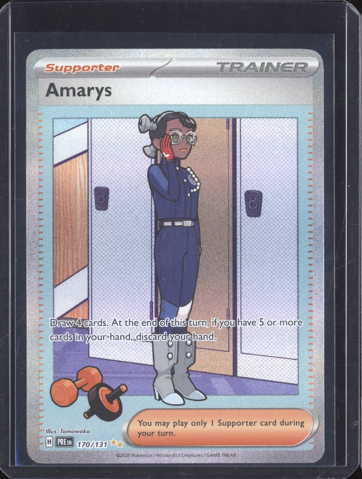 Amarys 2025 Pokemon Prismatic Evolutions PRE 170/131 Special Illustration Rare