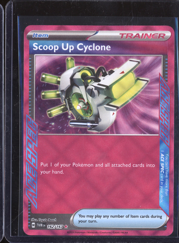 Scoop Up Cyclone 2024 Pokemon Twilight Masquerade 162/167 Ace Spec Rare