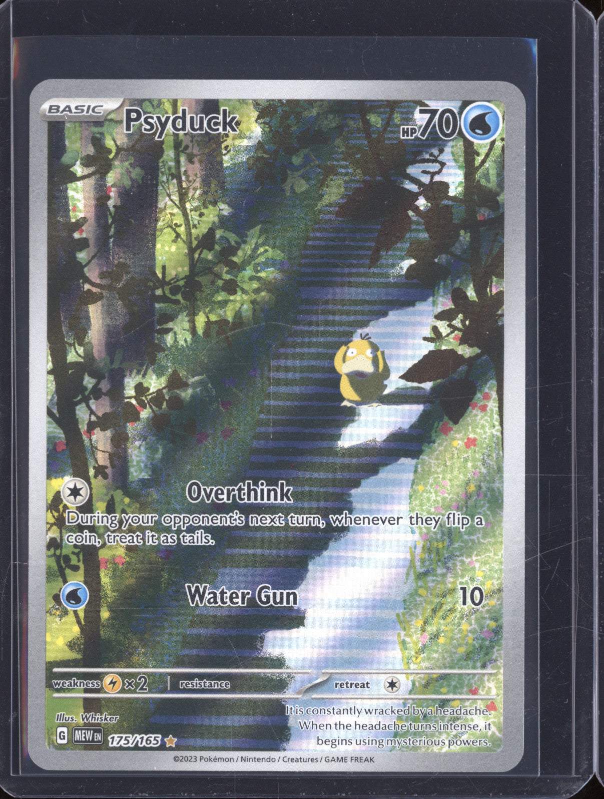 Psyduck 2023 Pokemon 151 MEW 175/165 Illustration Rare