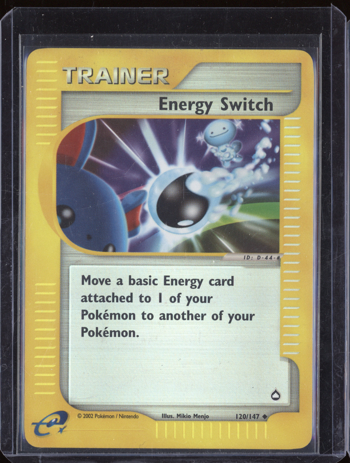 Energy Switch 2002 Pokemon Aquapolis 120/147 Reverse Holo