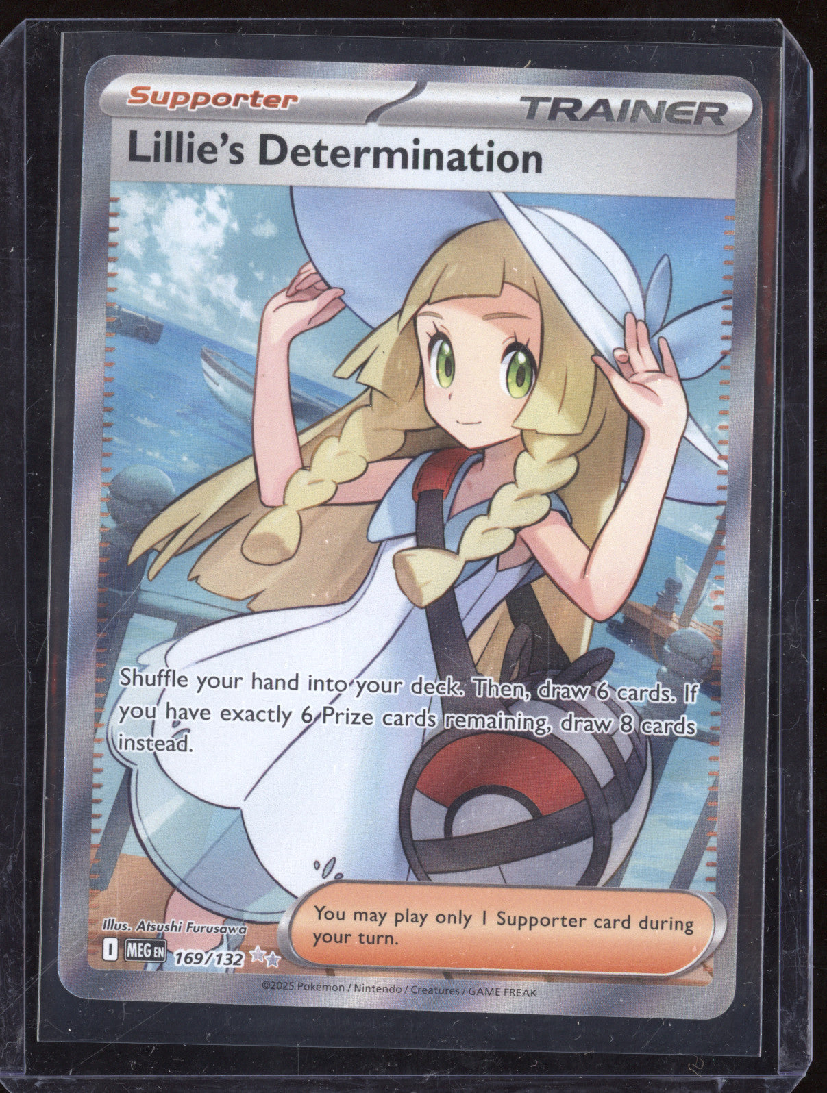 2025 Lillies Determination 169/132 Mega Evolution Full Art Ultra Rare