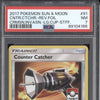 Counter Catcher 2017 Pokemon Crimson Invasion 91/111 League Staff Rev Foil PSA 7